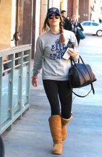 ASHLEY GREENE at a Nail Salon in Los Angeles 01/17/2017