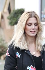 ASHLEY JAMES Arrives at Hoxton Radio in London 01/06/2017