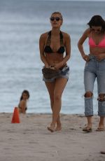 JOY CORRIGAN and ASHLEY SARA HAAS in Bikini at a Sports Illustrated Photoshoot in Miami 01/23/2017