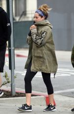 ASHLEY TISDALE Out for Lunch in West Hollywood 01/04/2017