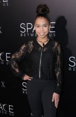 ASIA MONET RAY at ‘The Space Between Us’ Premiere in Los Angeles 01/17/2017