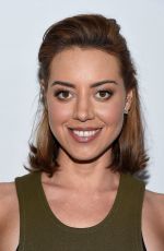 AUBREY PLAZA at 2017 Winter TCA Tour in Pasadena 01/12/2017