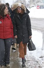 AUBREY PLAZA Out in Park City 01/21/2017