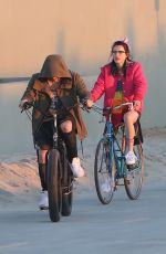 BELLA and DANI THORNE Out with Friends in Santa Monica 01/30/2017