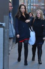 BARBARA BUSH Out and About in New York 01/11/2017