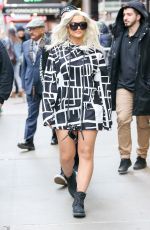 BEBE REXHA Leaves Good Morning America in New York 01/13/2017