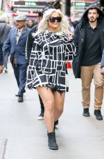 BEBE REXHA Leaves Good Morning America in New York 01/13/2017
