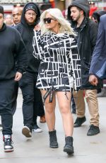 BEBE REXHA Leaves Good Morning America in New York 01/13/2017