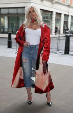 BEBE REXHA Out and About in London 01/30/2017