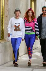 BELLA and DANI THORNE After Workout in Los Angeles 01/07/2017