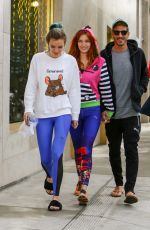 BELLA and DANI THORNE After Workout in Los Angeles 01/07/2017