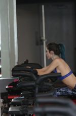 BELLA and DANI THORNE at a Gym in Los Angeles 01/05/2017