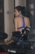 BELLA and DANI THORNE at a Gym in Los Angeles 01/05/2017