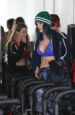 BELLA and DANI THORNE at a Gym in Los Angeles 01/05/2017