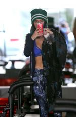 BELLA and DANI THORNE at a Gym in Los Angeles 01/05/2017