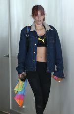 BELLA and DANI THORNE at a Gym in Los Angeles 01/05/2017