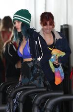 BELLA and DANI THORNE at a Gym in Los Angeles 01/05/2017