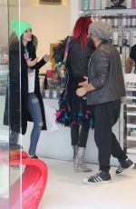 BELLA and DANI THORNE Out Shopping in Los Angeles 01/16/2017