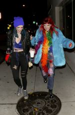 BELLA and DANI THORNE Out to Celebrate Dani