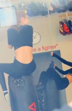 BELLA and GIGI HADID Working out at Gotham Gym in New York 01/15/2017