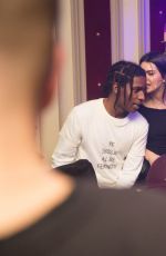 BELLA HADID and KENDALL JENNER at Heritage Nnightclub in Paris 01/24/2017