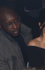 BELLA HADID and KENDALL JENNER at Heritage Nnightclub in Paris 01/24/2017