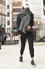 BELLA HADID Arrives at Gigi