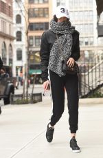 BELLA HADID Arrives at Gigi