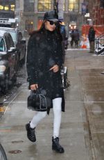 BELLA HADID Arrives to Gigi