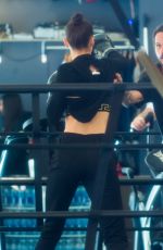 BELLA HADID at a Gym in New York 01/15/2017