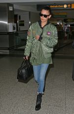 BELLA HADID at JFK Airport in New York 01/12/2017