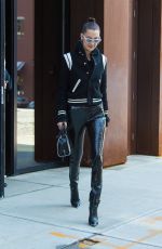 BELLA HADID Leaves Her Apartment in New York 01/15/2017