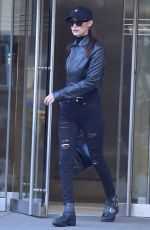 BELLA HADID Leaves Her Apartment in New York 01/16/2017