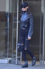 BELLA HADID Leaves Her Apartment in New York 01/16/2017