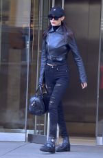 BELLA HADID Leaves Her Apartment in New York 01/16/2017