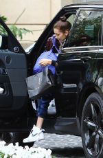 BELLA HADID Out and About in Beverly Hills 01/04/2017