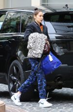 BELLA HADID Out and About in Beverly Hills 01/04/2017