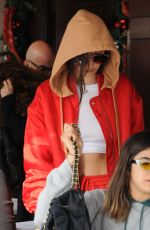 BELLA HADID Out for Lunch at Il Pastaio in Beverly Hills 01/03/2017