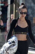 BELLA HADID Out in New York 01/15/2017