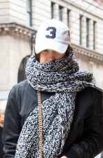 BELLA HADID Out in New York 01/28/2017