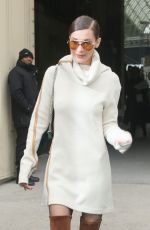 BELLA HADID Out in Paris 01/24/2017