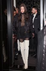 BELLA HAIDD at Kinugawa Restaurant in Paris 01/20/2017