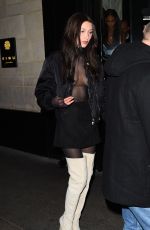 BELLA HAIDD at Kinugawa Restaurant in Paris 01/20/2017