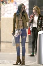 BELLA THORNE Arrives at Cade Hudson