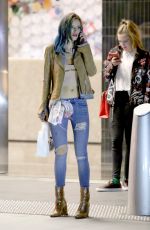 BELLA THORNE Arrives at Cade Hudson