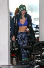 BELLA THORNE at a Pilates Class in Los Angeles 01/05/2017