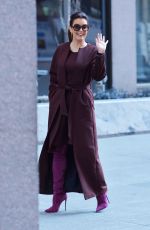 BELLAMY YOUNG Out and About in New York 01/25/2017
