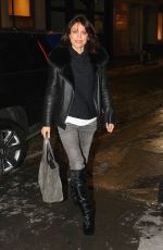 BETHENNY FRANKEL Arrives at Her Home in New York 01/10/2017