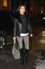 BETHENNY FRANKEL Arrives at Her Home in New York 01/10/2017