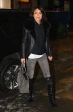 BETHENNY FRANKEL Arrives at Her Home in New York 01/10/2017